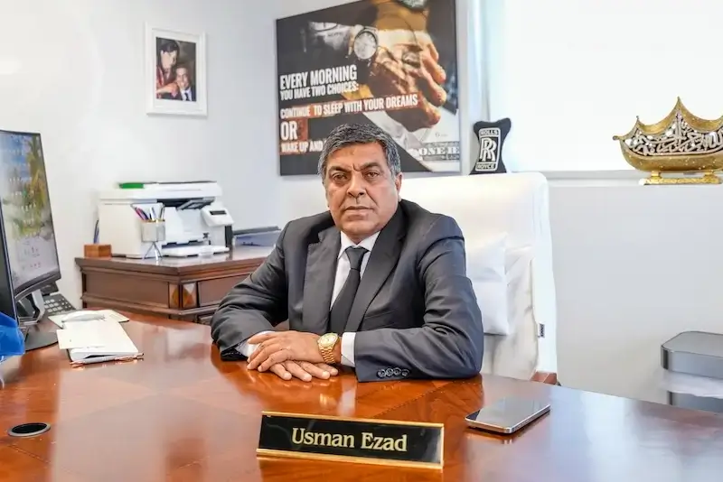<em>Usman Ezad</em><br>Chief Executive Officer